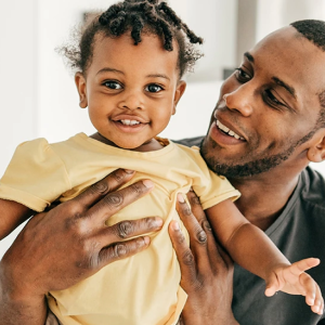 child with father