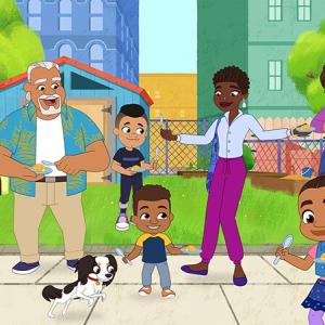 Animated characters from Alma's way