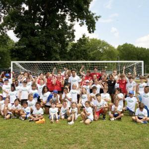 group photo of soccer players