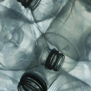 plastic water bottles