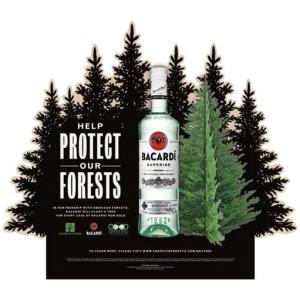 Bacardi and Idaho State Liquor Board Team Up With American Forests to Plant Trees