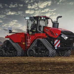 Quadtrac Tractor in a field