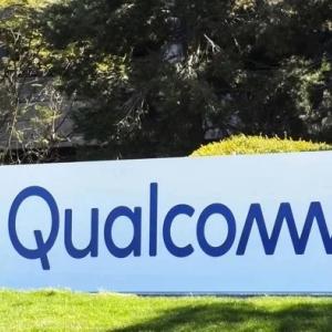 Qualcomm sign outside of headquarters