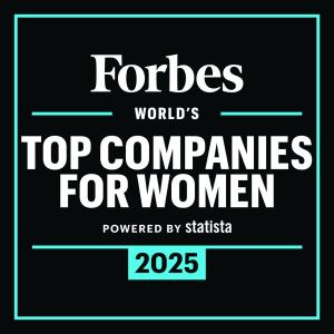 Forbes World's Top Companies for Women 2025 logo