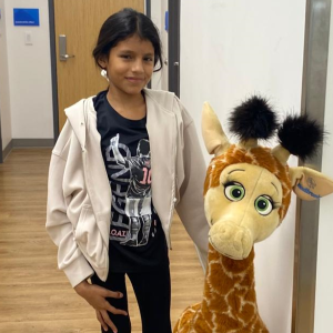 Monica after surgery