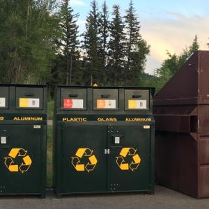 Recycling bins 