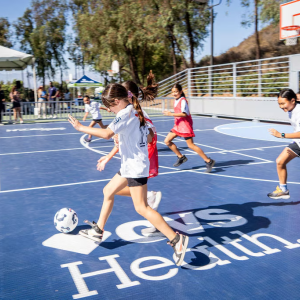 kids playing soccer