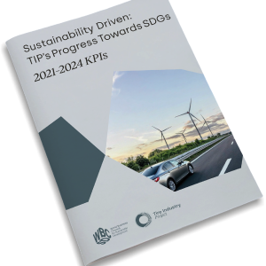 A virtual mock up of KPI report cover