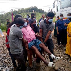 helping people in India