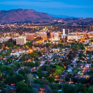 Aerial view of Riverside