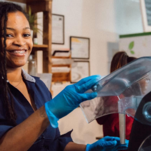 Kenesha Lewis working