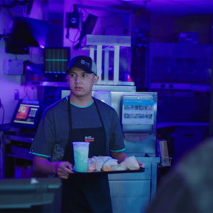 Andrew German at work