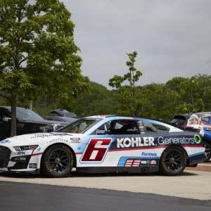 side view of the "6" Kohler Generator race car