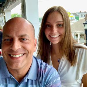 Scott and his daughter