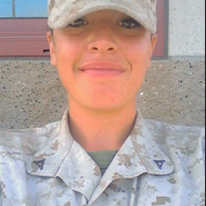 Krystal Spagnolo in uniform