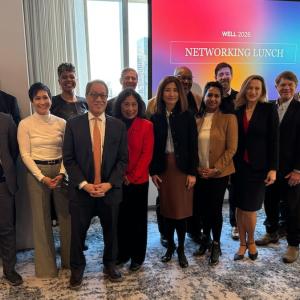 Group photo from networking lunch