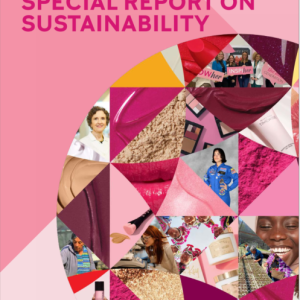 Mary Kay Special Report on Sustainability 2023 Cover.