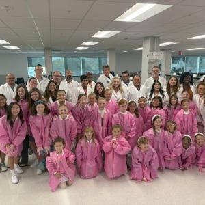 group of girl scouts