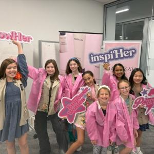 group of girl scouts