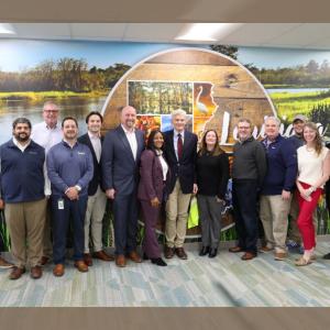A group standing together