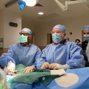 Operating room of Symplicity procedure