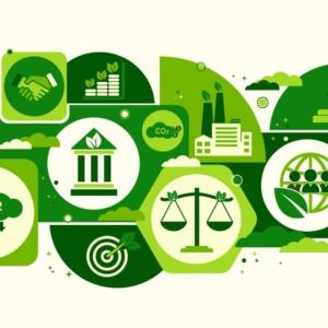  Sustainability Product-Related Regulations graphic showing environmental symbols.