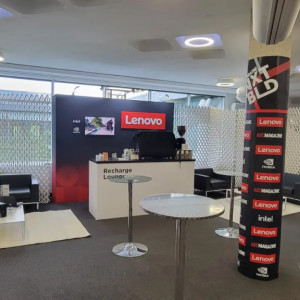 Lenovo tradeshow  space