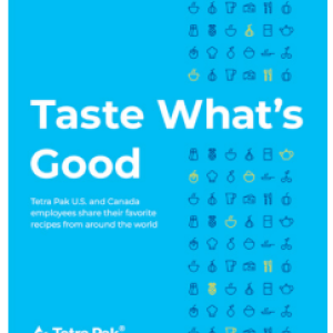 "Taste what's good" title page.