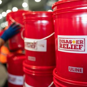 Disaster relief buckets from Southwire