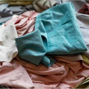 Close up of waste apparel