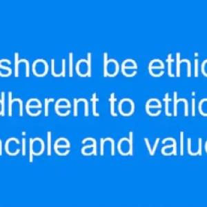 three blue squares with AI 'laws'