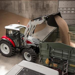 machinery working in a garage