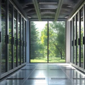 Inside a data center