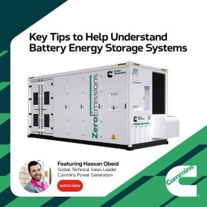 session poster about "Key Tips to Help Understand Battery Energy Storage Systems"