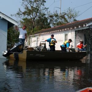 people in a boat
