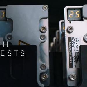 "Koch Invests" over rows of electronic components
