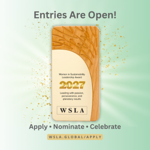 Entries are open! 2027 Women in Sustainability Leadership Awards - apply, nominate, celebrate