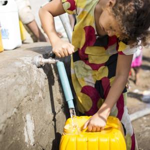 In Yemen, where years of conflict has left millions in need of aid, access to clean water, safe sanitation, and adequate health services is severely limited./ Photo by Florian Seriex