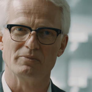 person wearing glasses