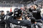 Will Ferrell, Actor and Comedian, served as a coach for the LA Kings Skate for LA Strong hockey game.