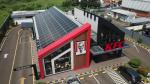 Aerial shot of KFC 