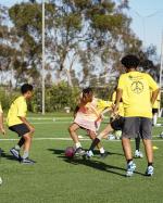 The clinics aimed to offer youth with access to positive, inclusive opportunities both on and off the field.