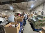 WK employees sorting good at Community Action Agency 