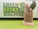 Award with Green Bronx Machine logo