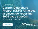 Webinaire gratuit : Carbon Disclosure Project (CDP): Anticipez la saison de reporting 2025 avec succès !
