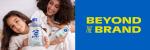 An adult and child holding Dial soap, with text "Beyond the Brand"