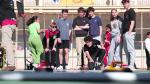people playing a game