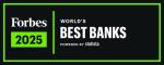 Forbes 2025 World's Best Banks logo