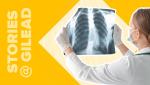 Stories & Gilead: A doctor examining a chest x-ray
