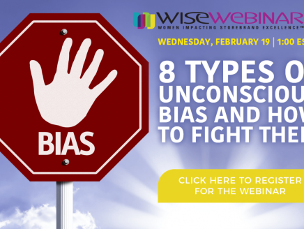 Register for the WISE Webinar, "8 Types of Unconscious Bias and How to Fight Them" presented by Albertsons Companies' Jonathan Mayes.